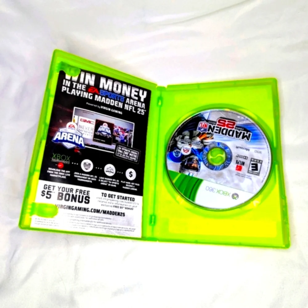 Xbox 360 Madden 25 Game